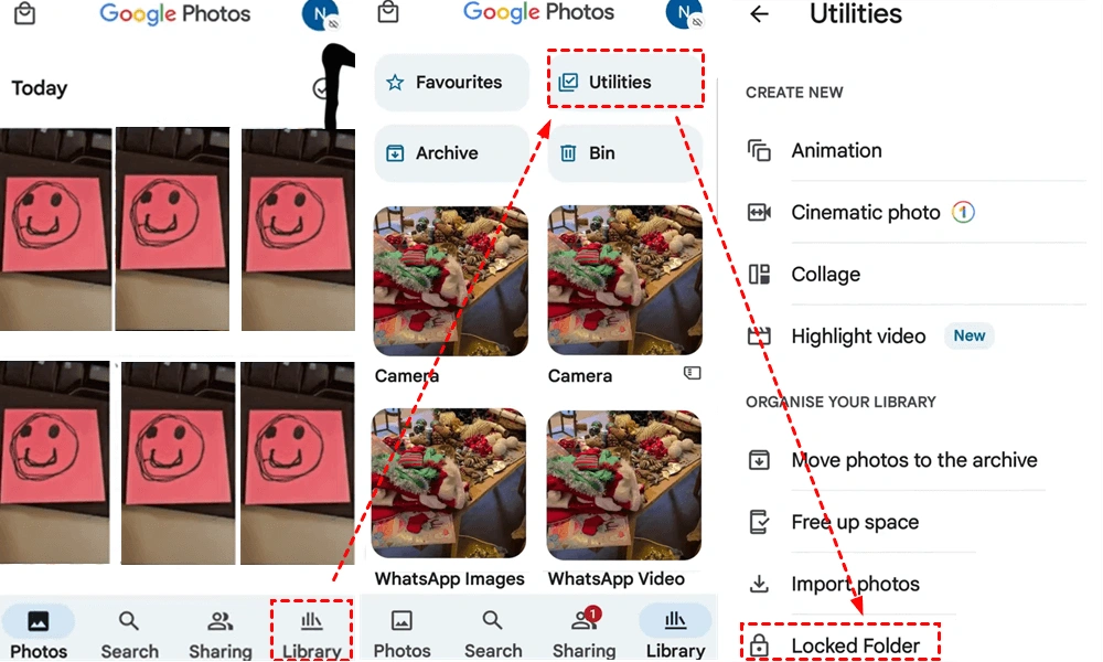 Locked Folder Identify क
