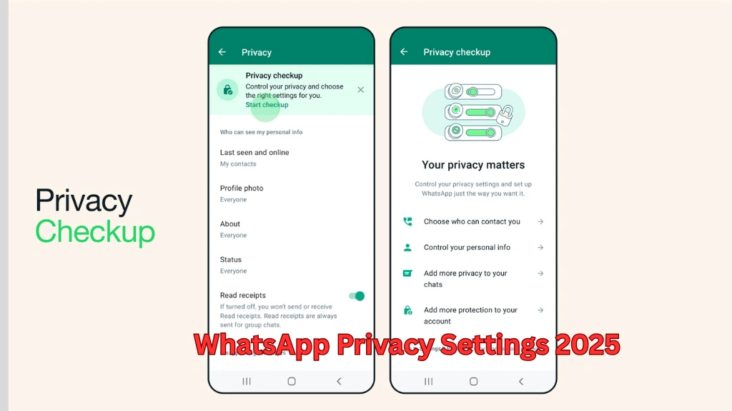 WhatsApp Privacy Settings 2025